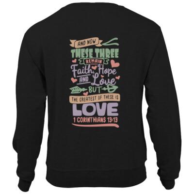 Three things remain - Unisex Sweater  Thumbnail