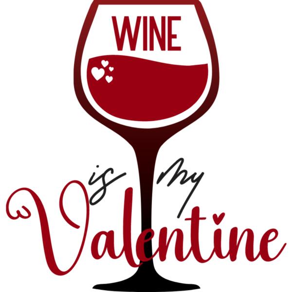 Wine Is My Valentine Thumbnail
